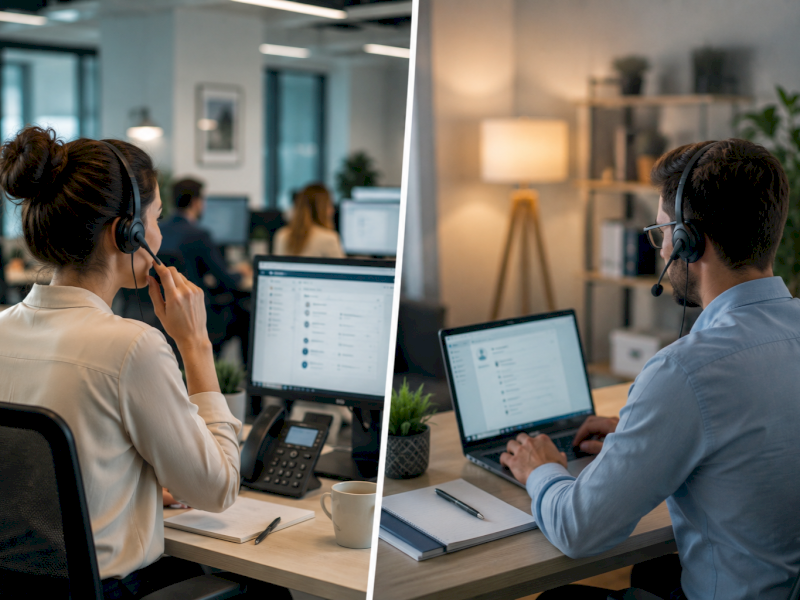 Accueil téléphonique interne vs externalisé choix